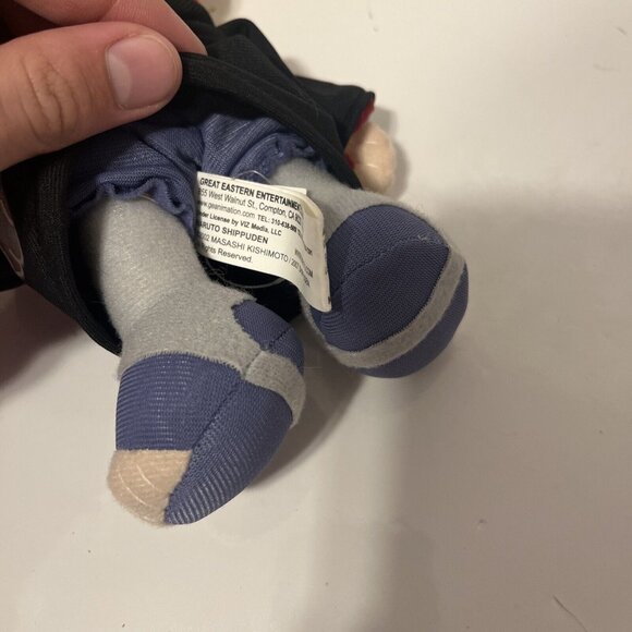 Deidara Akatsuki Naruto Shippuden 12” Plush Great Eastern 2002-2007 Shonen Jump - Picture 5 of 6